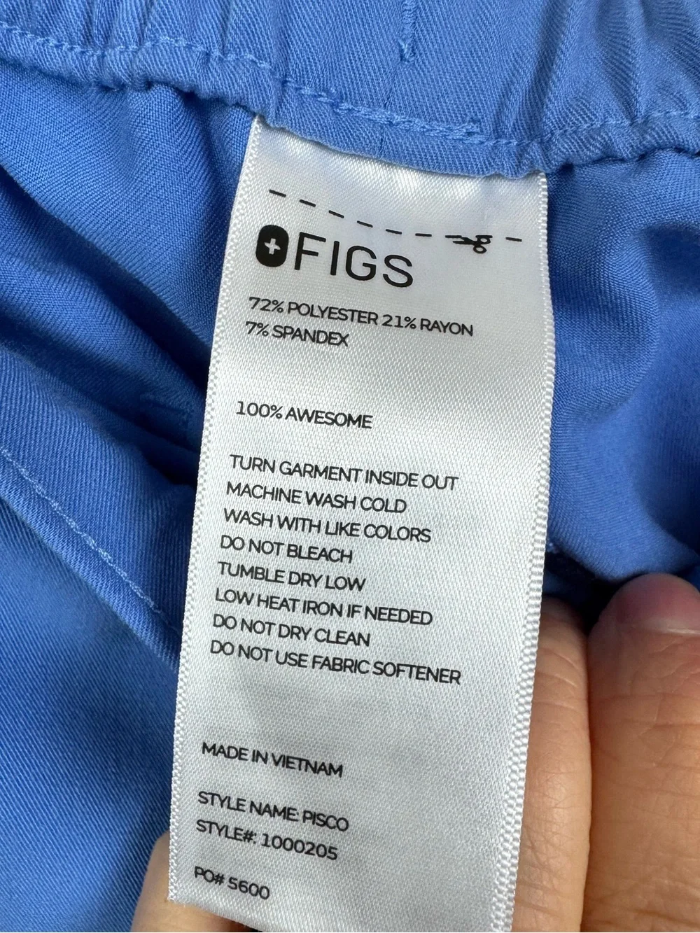 Figs Pisco Scrub Pant Medium-Tall